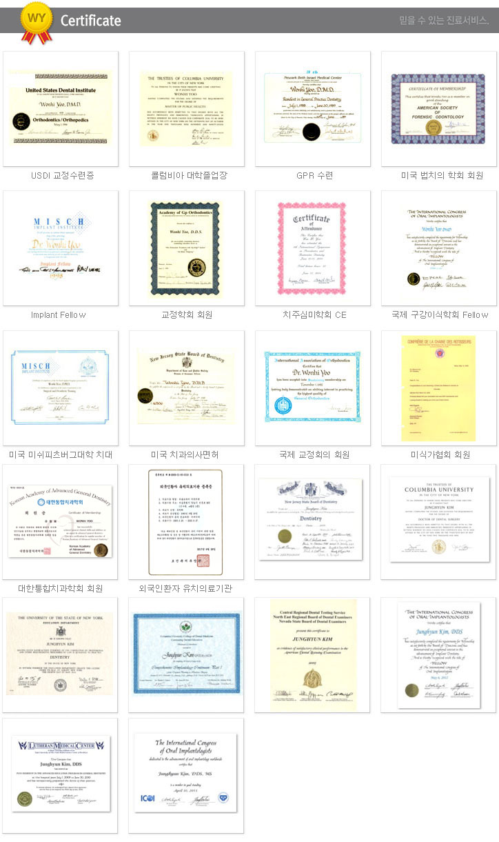 WY Certificate